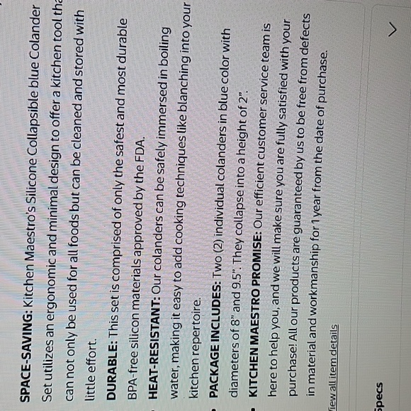 Colanders - Picture 3 of 6